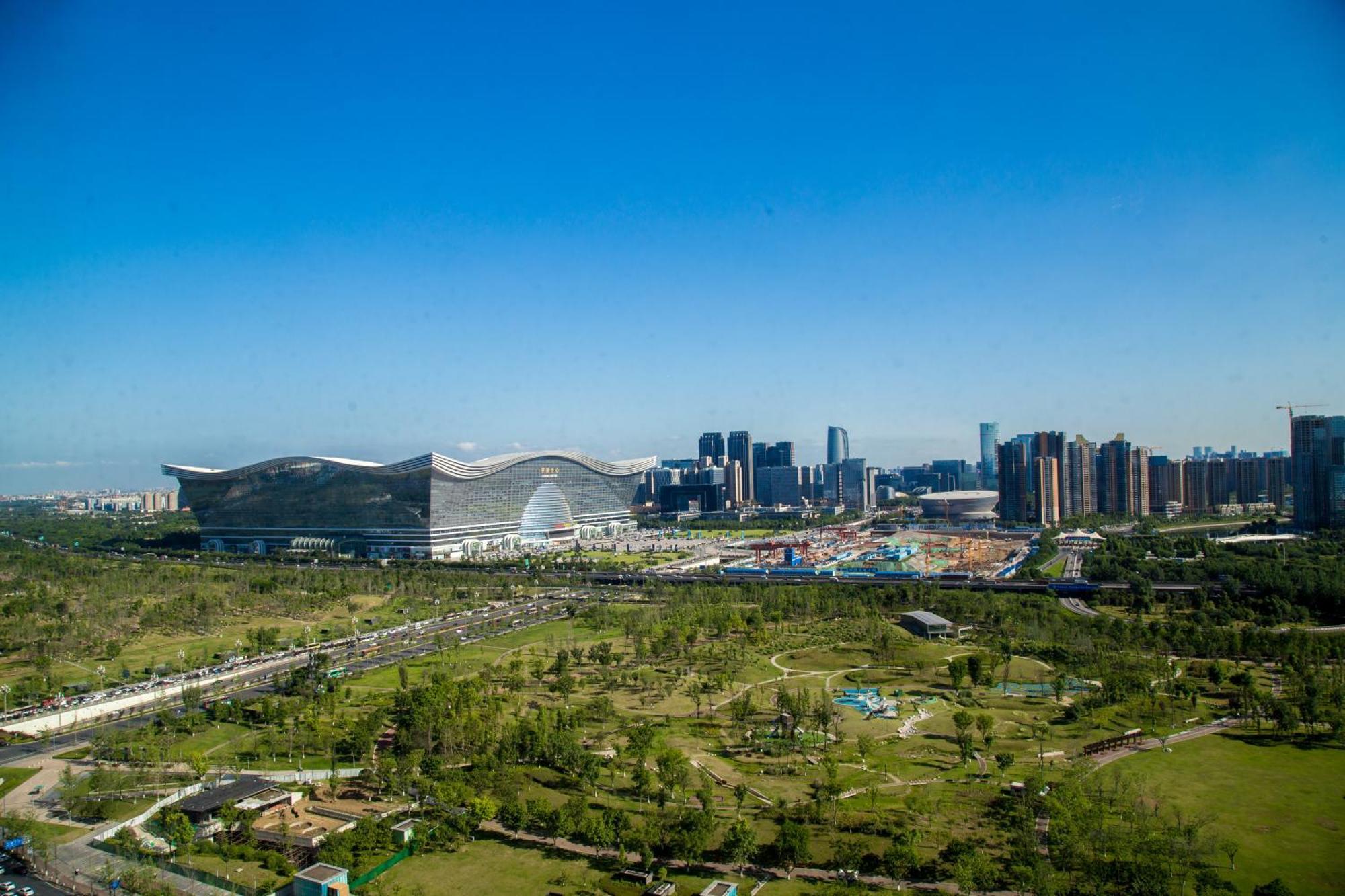 Holiday Inn Chengdu Century City-Easttower Εξωτερικό φωτογραφία